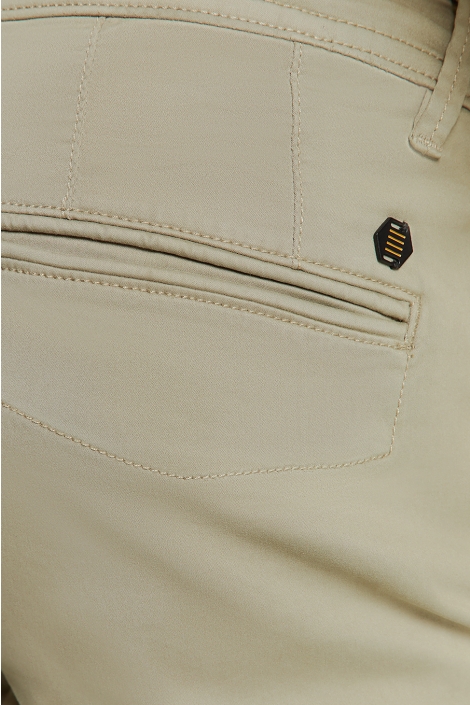 NO-EXCESS short chino garment dyed twill stre